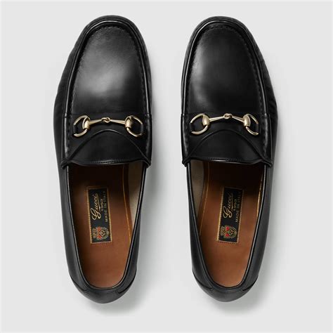 black horsebit loafers men